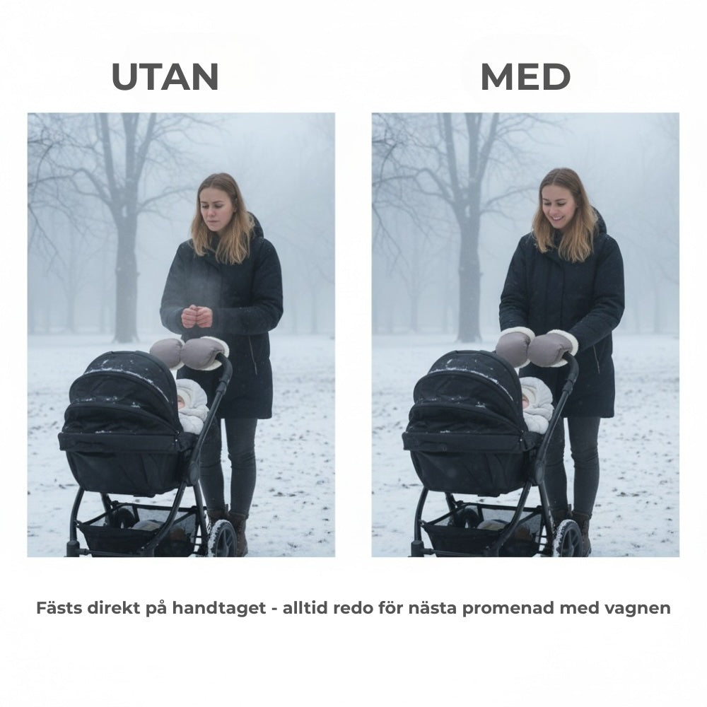 Fodrade Vagnvantar - Vantar som sitter kvar på barnvagnen