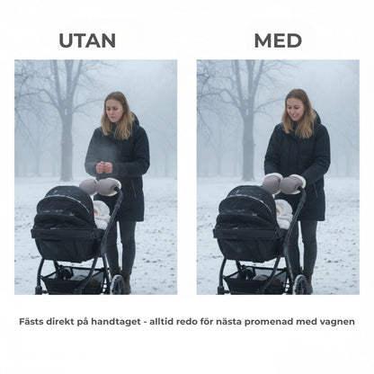 Fodrade Vagnvantar - Vantar som sitter kvar på barnvagnen