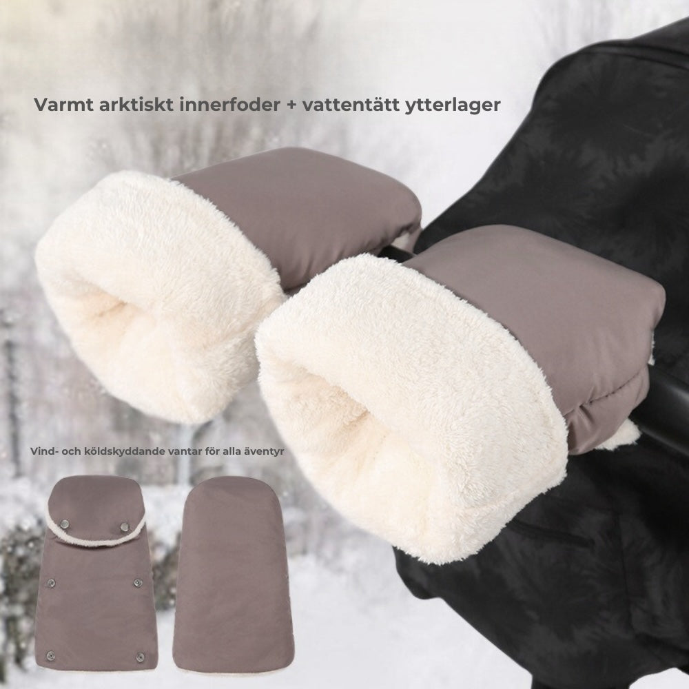 Fodrade Vagnvantar - Vantar som sitter kvar på barnvagnen